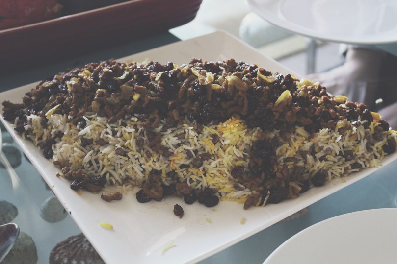 Persian Lunch: Adas Pollo