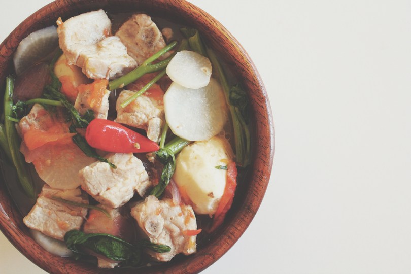 Pork Spare Ribs Sinigang