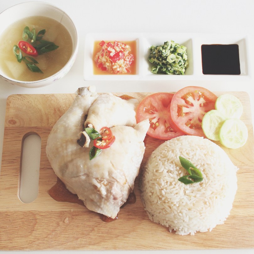 Hainanese Chicken Rice