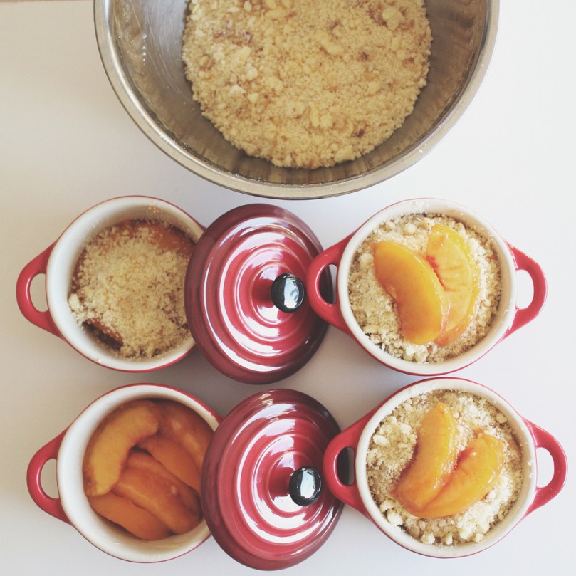 Peach Crumble