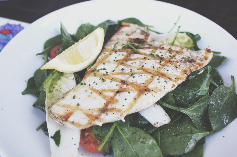 Rustic Pearl - Lunch Special: Fish of the Day (Swordfish)