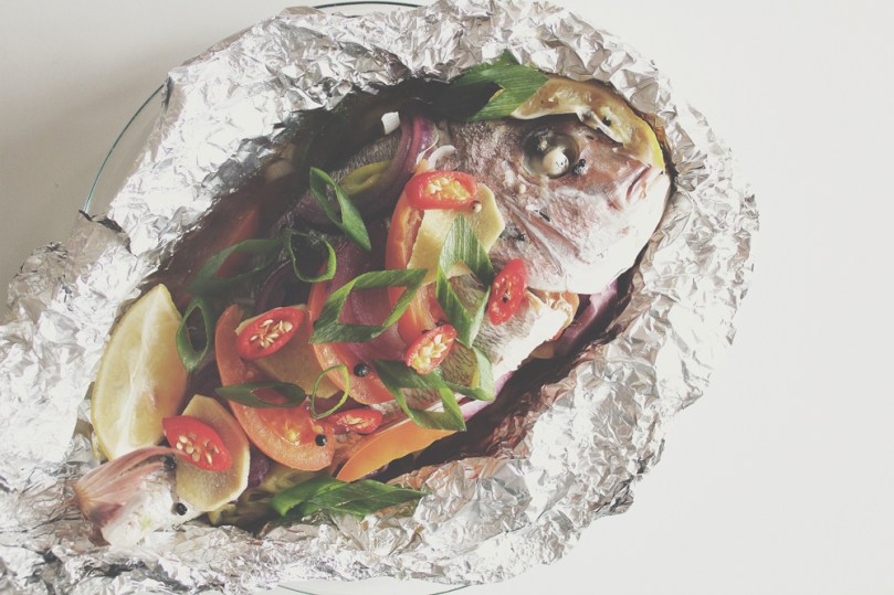 Steamed Whole Snapper