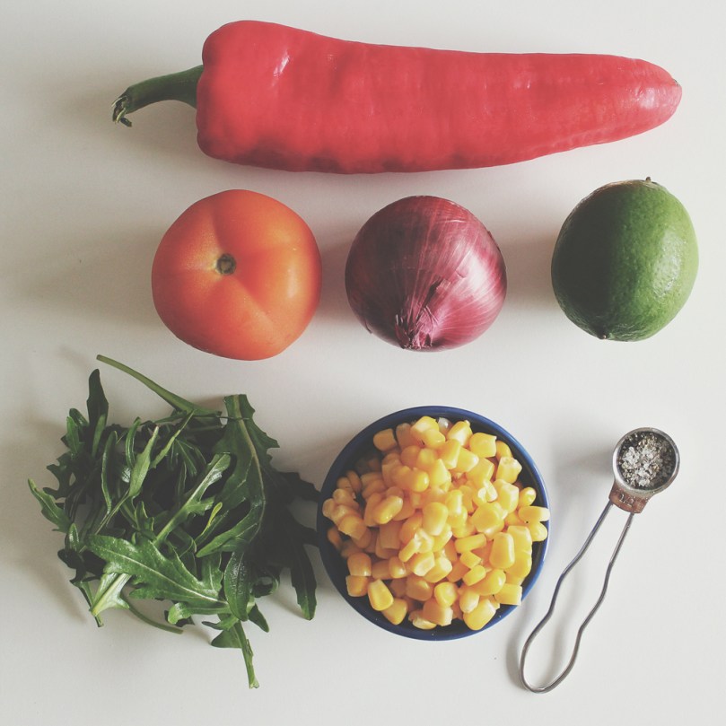 Corn Salsa Ingredients