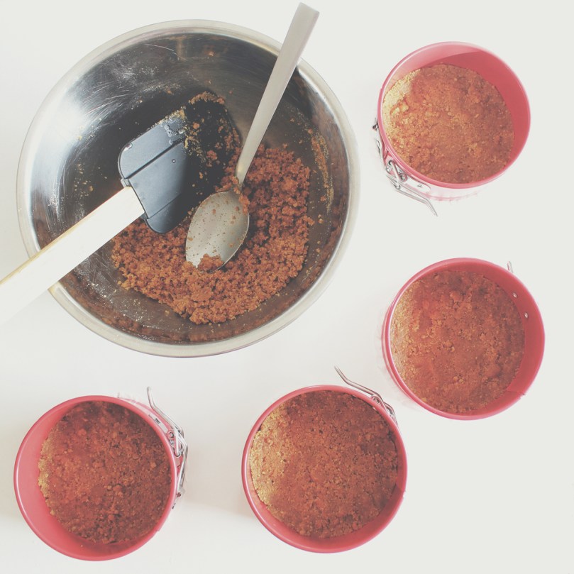 Mini No-bake Blueberry Cheesecake