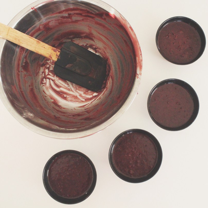 Red Velvet Chocolate Lava Cake