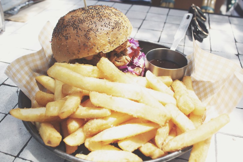 The Potting Shed at the Grounds - SHED MAINS: DAVID BLACKMORE FULL-BLOODED WAGYU CHEESEBURGER