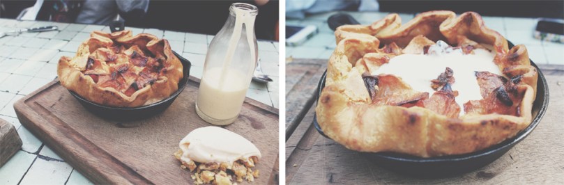 The Potting Shed at the Grounds - DESSERTS: BAKED APPLE PIE (for 2 people)