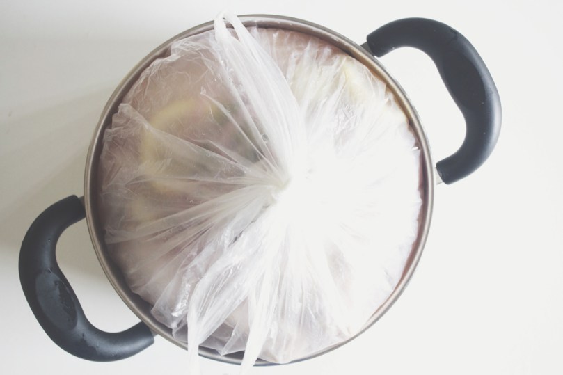 Lemon & Thyme Roast Chicken Brining Process