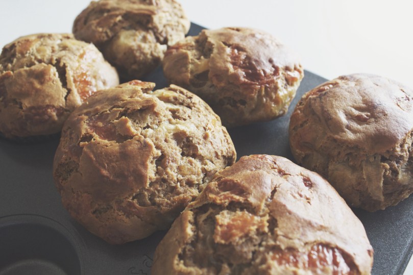 Breakfast Muffins: Vegemite & Cheese
