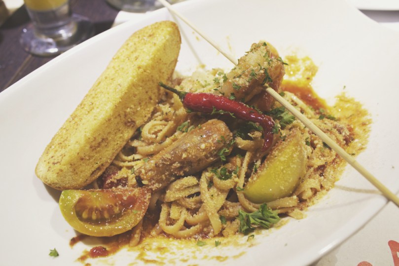 Arabela, Camello's Bakehaus & Coffee Shop - HOUSE SPECIALS (TOMATO BASED): SHRIMP POMODORO