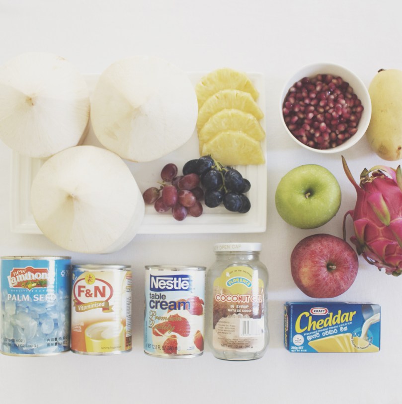 Fresh Fruit Salad Ingredients