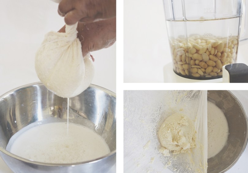 Homemade Soy Milk Process