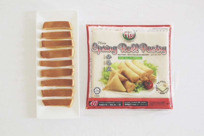 Crispy Fried Leche Flan Ingredients