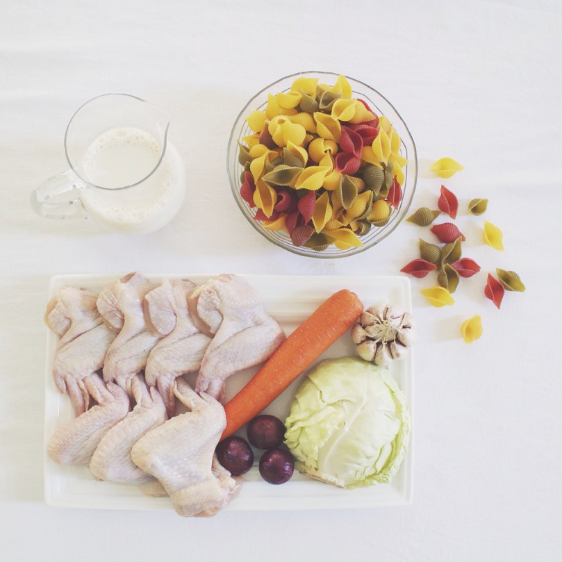 Chicken Sopas Ingredients