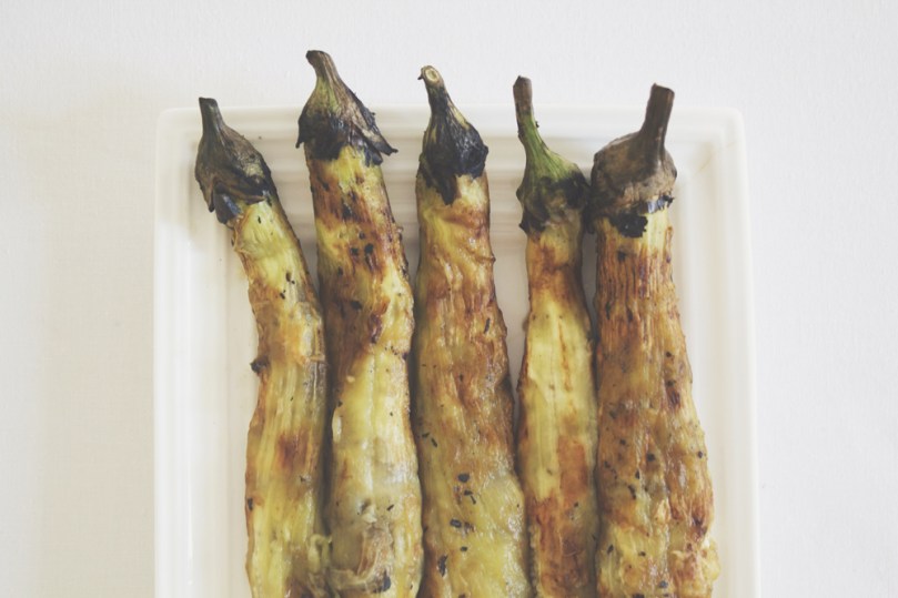 Tortang Talong (Eggplant Omelette) Process