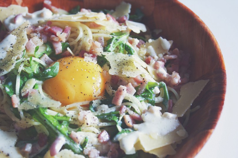 Angel Hair Carbonara