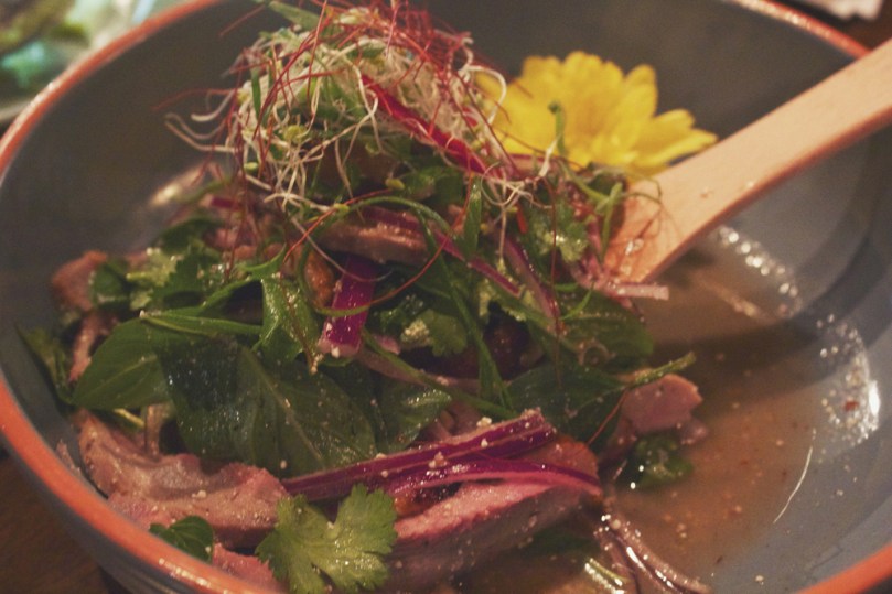 In Asia Restaurant & Bar - SALAD: TEA SMOKED DUCK BREAST