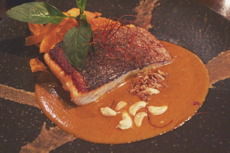 In Asia Restaurant & Bar - MAIN: CRISPY SKIN SALMON