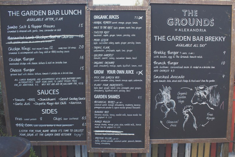 Garden Bar at the Grounds of Alexandria