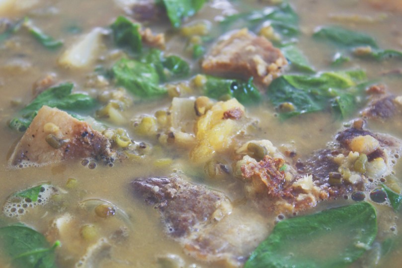 Munggo Guisado (Sautéed Mung Bean Soup)