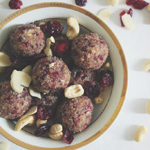 Cranberry Vanilla Energy Bites
