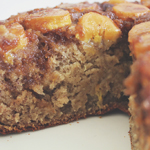Upside-down Banana Cake