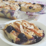 Blueberry Bread Pudding
