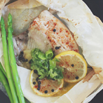 Lemon, Butter & Ginger Tilapia en Papillote
