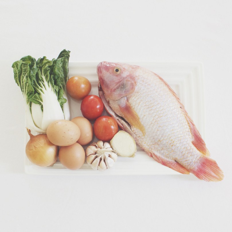 Pesang Tilapia (Tilapia in Ginger Stew) Ingredients