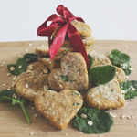 Spinach, Carrot, and Zucchini Dog Treats