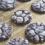 Double Chocolate Crinkle Cookies