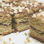 White Chocolate Snickerdoodle Blondies