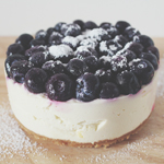 Mini No-bake Blueberry Cheesecake