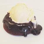 Red Velvet Chocolate Lava Cake