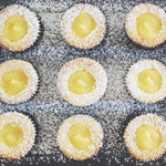 Graduation Day Lemon Curd Cupcakes