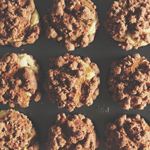 Pumpkin & Cheesecake Muffins with a Brown Sugar Streusel
