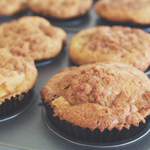 Breakfast Muffins: Apple Strudel