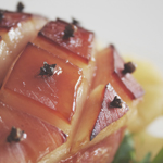 Pineapple-glazed Ham