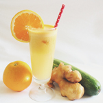 Cucumber, Ginger, & Orange Juice