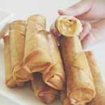 Crispy Fried Leche Flan