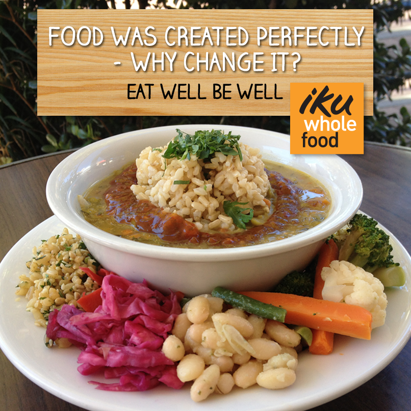 Iku Wholefood: Food was created perfectly
