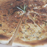 Garlic & Rosemary Pizza