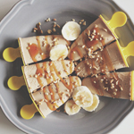 Banana & Peanut Butter Popsicles