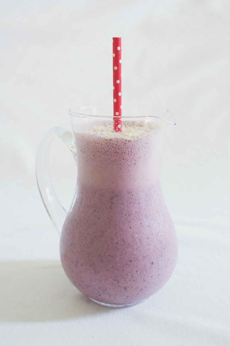 Gingery Berry & Oat Smoothie
