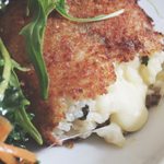 Ampersand Arancini & Chic Pea Salad