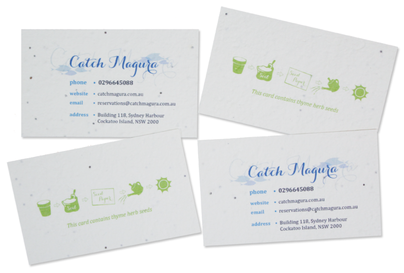 Catch Magura Business Cards