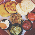 Cafe Con Leche: Arepas for 4