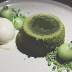 Devon By Night: Matcha Fondant (Green Tea Molten Lava Cake)