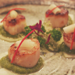 In Asia: Pan-Seared Canadian Scollops