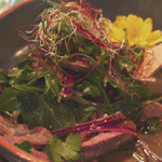 In Asia: Tea Smoked Duck Breast Salad